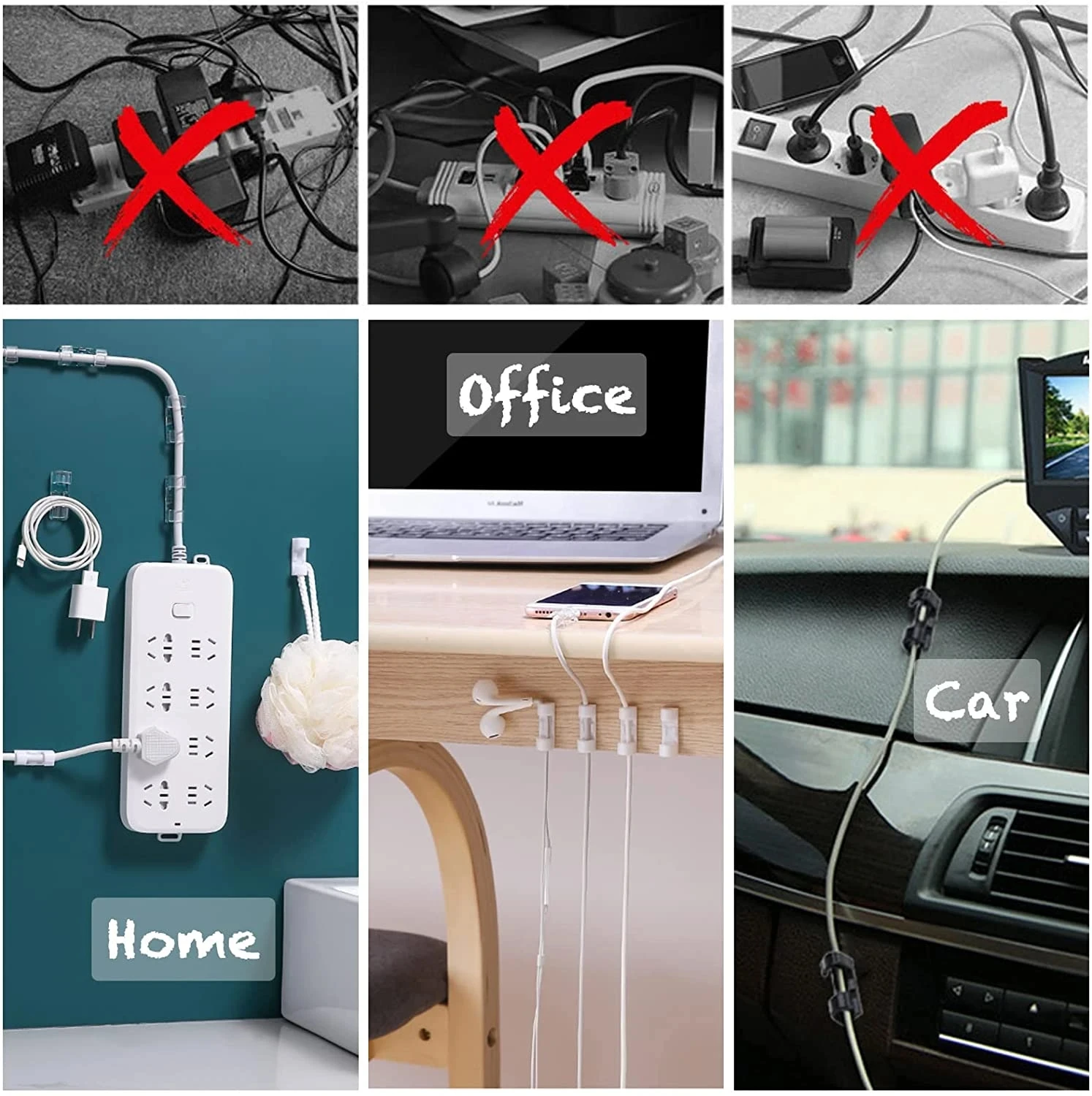 Маленькие держатели для кабеле – обзор и цена Cable Organizer