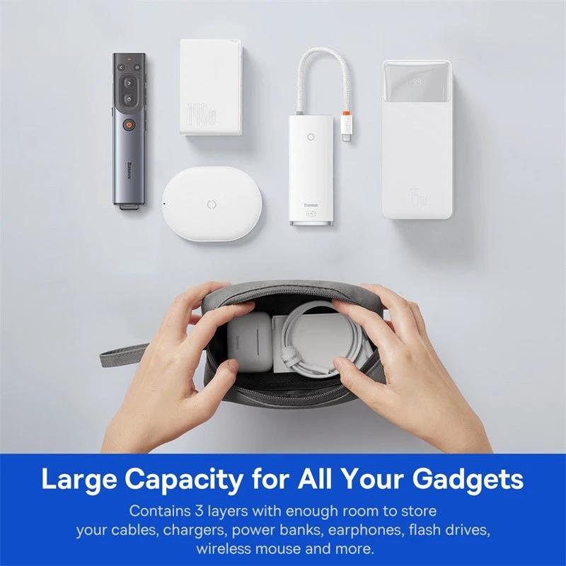 Портативная дорожная сумка для – обзор и цена Cable Organizer